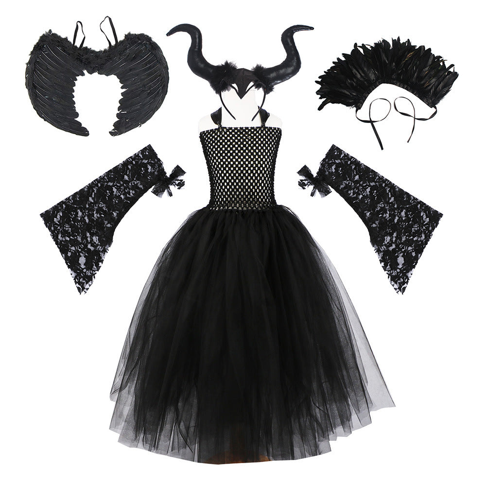 Sleeping Queen Halloween Costume Dress for Kids Mimarta