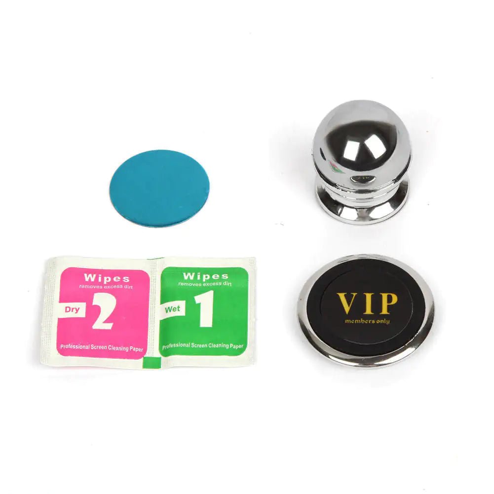 360 Degree Magnetic Car Dash Mount Ball Dock Holder For Phone Tablet Universal - Rieworkes