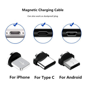 360 Rotatable Phone Charger Magnetic Tip - Rieworkes