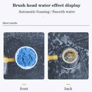 360° Rotary Car Wash Brush Kit - Rieworkes