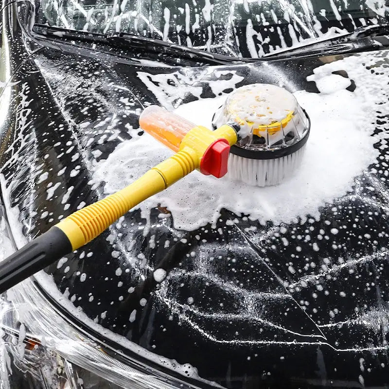 360° Rotary Car Wash Brush Kit - Rieworkes