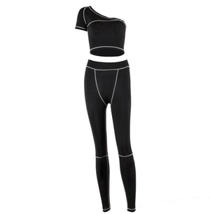 Fashionable Spring Summer Two-Piece Yoga Set Mimarta