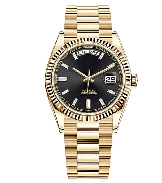 36mm Men's Automatic DayDate Watch - Rieworkes