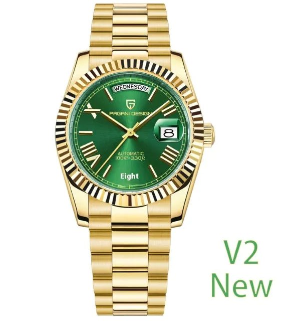 36mm Men's Automatic DayDate Watch - Rieworkes