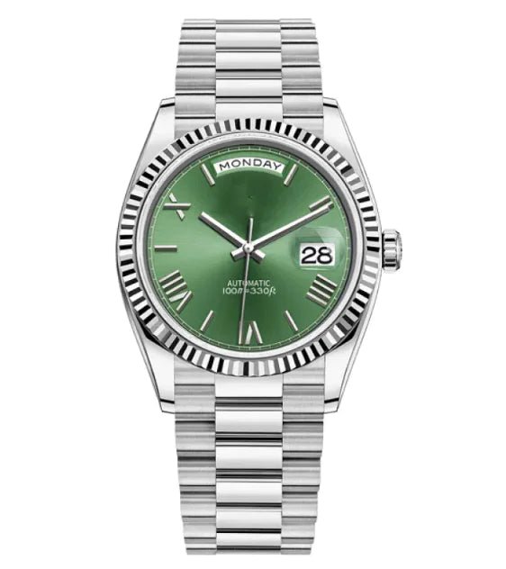 36mm Men's Automatic DayDate Watch - Rieworkes