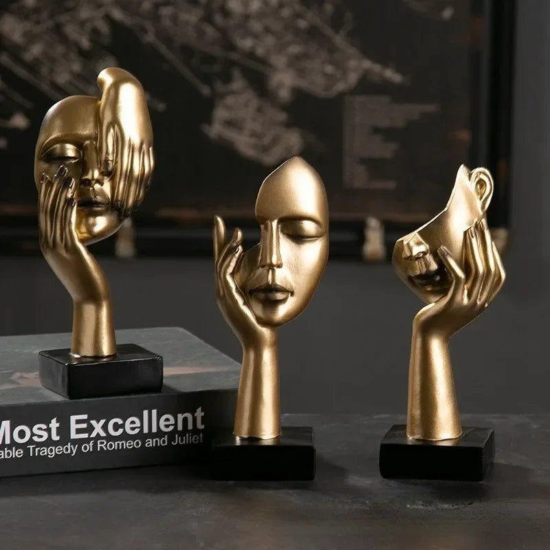 Abstract Character Statue - Nordic Luxury Desktop Decor Mimarta