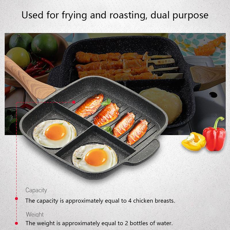 Multifunctional Non-Stick Frying Pan for Breakfast Mimarta