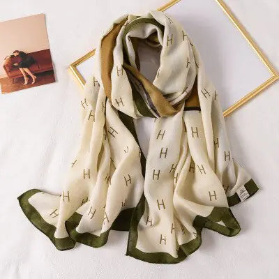 Plaid Scarf for Women Rieworkes