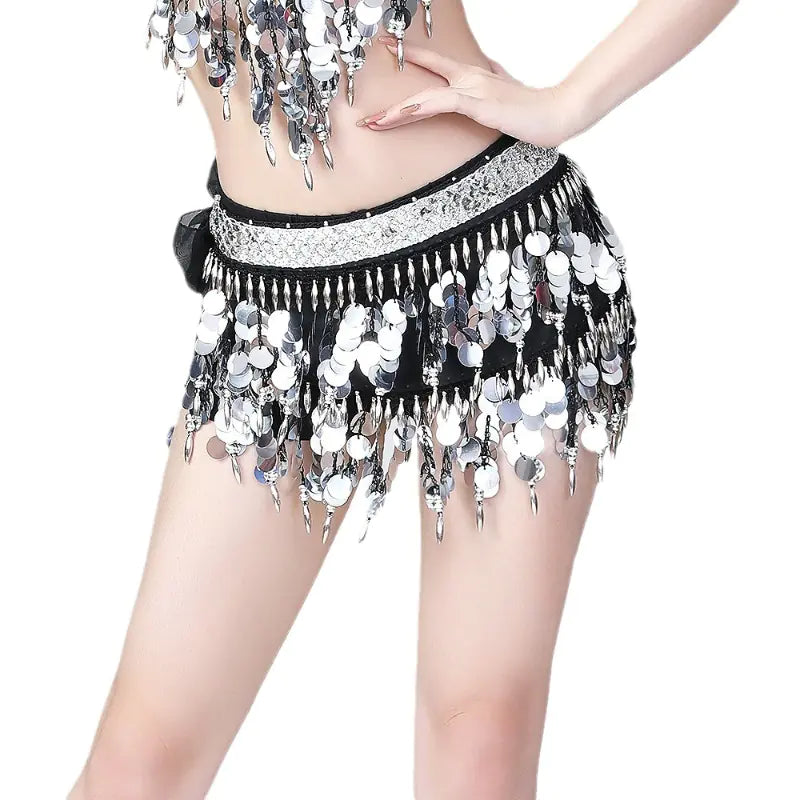 New Belly Dance Waist Chain with Sequin Tassels Mimarta