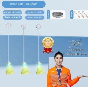 Strength Practice Fitness Sparring Rebound Badminton Trainer Rieworkes