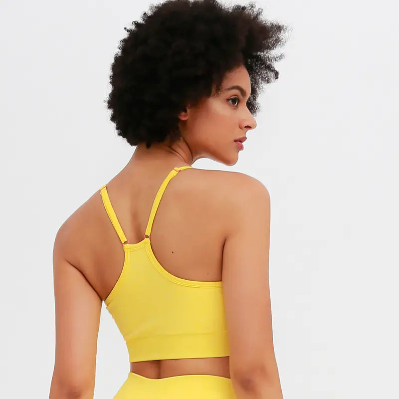 2020 New Cross-Border Yoga Outfit - Crop Top &amp; Bra Mimarta