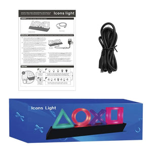 PlayStation Voice-Controlled Game Icon Light: Acrylic Atmosphere Neon Rieworkes