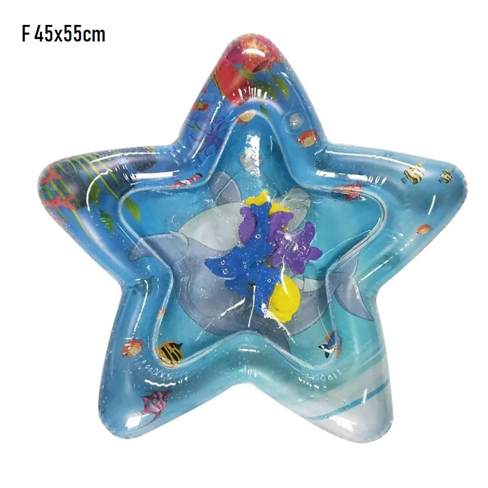 Tummy Time Inflatable Water Mat for Babies Rieworkes