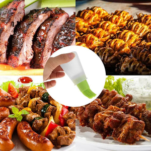 BBQ Grill Oil Basting Brush Bottle Rieworkes