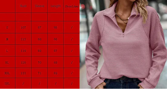 Loose Snake Bone Pattern Stand Collar Women's Sweater Rieworkes