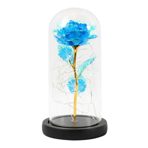 Enchanted Glass Rose Decoration Rieworkes