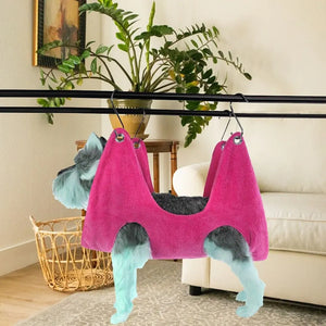 Portable Pet Dog Cat Grooming Hanging Hammock Harness Breathable Groom Helper US Mimarta