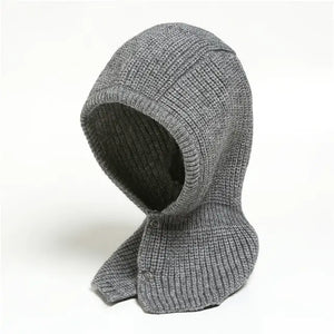 Women's Winter Knitted Cap and Warm Scarf Set Mimarta