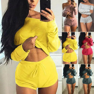 Women's Sport Gym Vest Tops Sports Legging Pants Outfit Wear 2Pcs Outfit Clothes Rieworkes