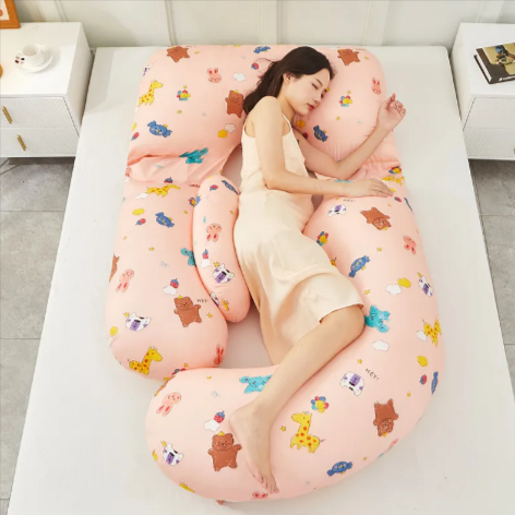 U-Shaped Pregnancy &amp; Lumbar Support Pillow Mimarta