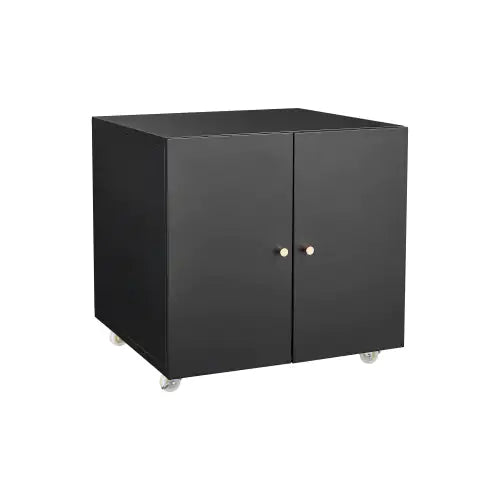 Office Furniture Copy Cabinet Black 2 Door Steel Copy Rack Mobile Dock Document Printer Rack Mimarta