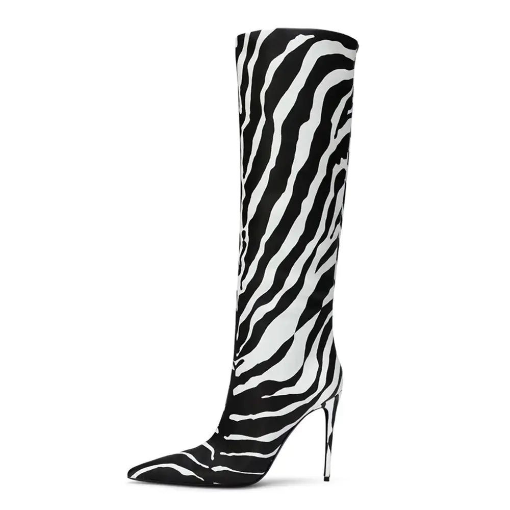Minimalist Style Stiletto Boots Rieworkes