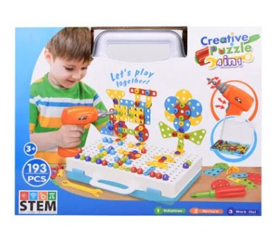 3d Creative Mosaic Puzzle Toys - Rieworkes