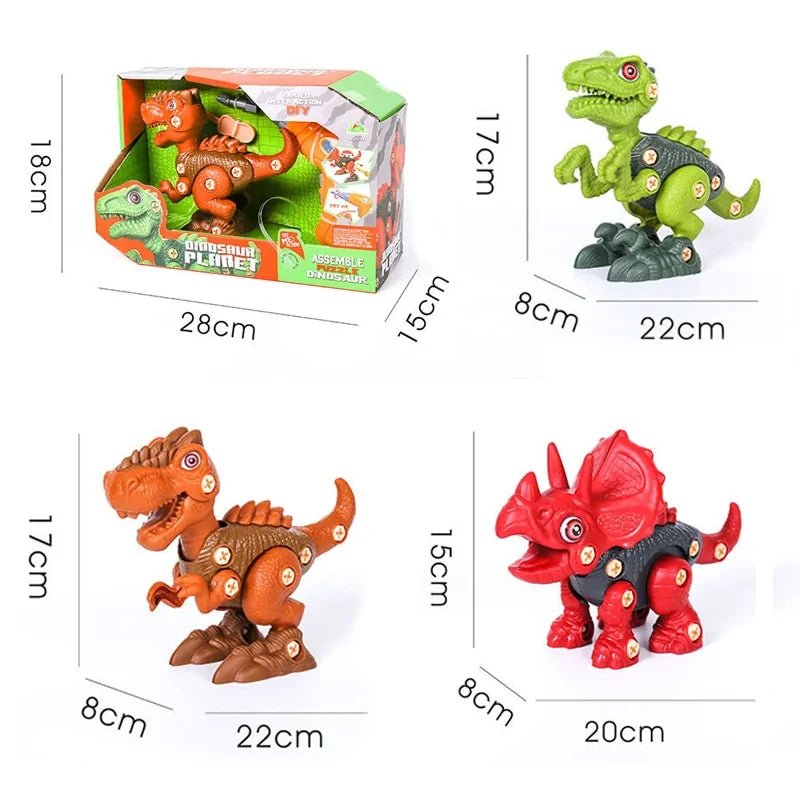 3D Creative Puzzle Dinosaur Toys - Rieworkes