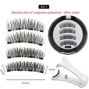 3D Magnetic Eyelashes Kit - Rieworkes
