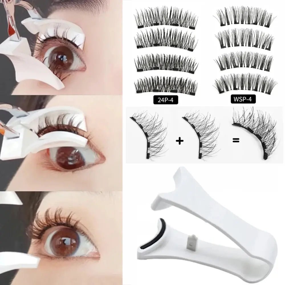 3D Magnetic Eyelashes Kit - Rieworkes