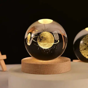 3D Night Crystal Ball - Rieworkes
