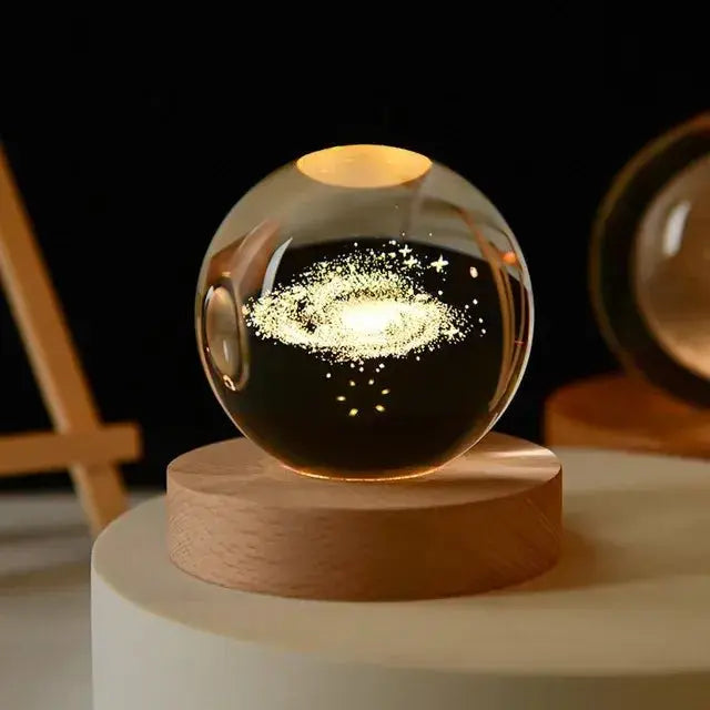 3D Night Crystal Ball - Rieworkes