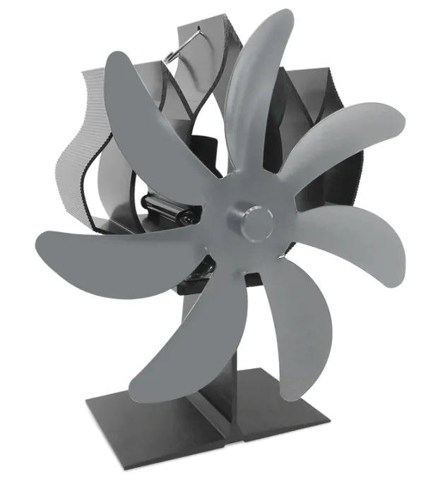 Ice Fishing Fire Protection Fireplace Fan – Efficient Heat Distribution Fan Mimarta