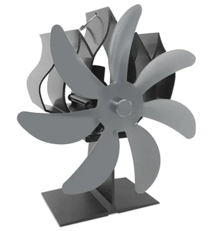 Ice Fishing Fire Protection Fireplace Fan – Efficient Heat Distribution Fan Mimarta