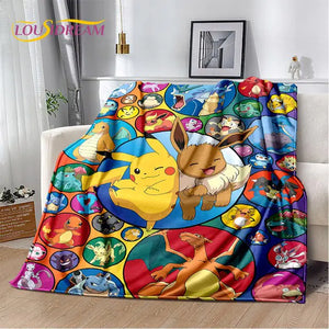 Pokemon Soft Plush Blanket Rieworkes