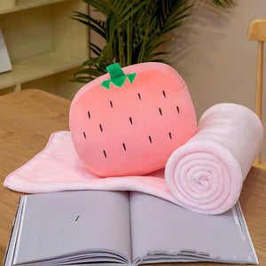 Winter Comfort: Pillow and Stuffed Toy Blanket Set Mimarta