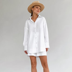 2023 Summer Women's Loose Fashion Pajama Set (2 Pieces) Mimarta