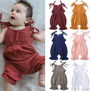 2020 Summer Baby Romper with Lace Trim (Cute Design) Mimarta