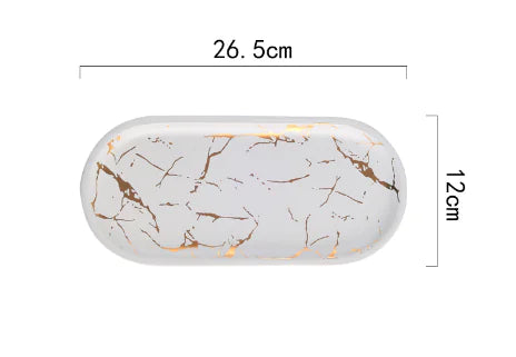Nordic Style Fish Plate - Creative Ceramic Dish Mimarta