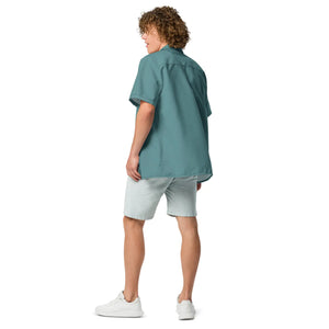 Ocean Green button shirt Rieworkes
