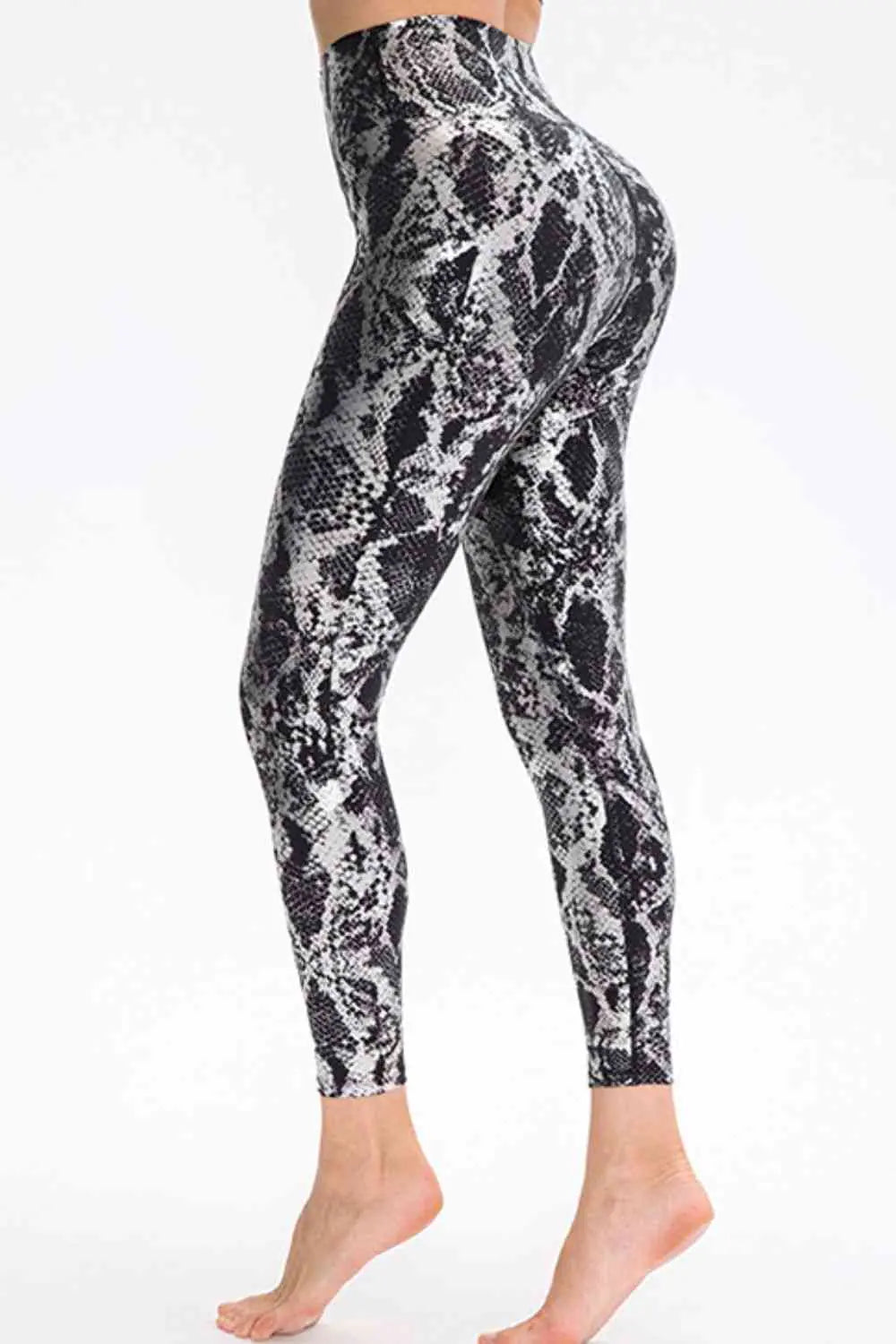 Animal Print Active Pants Rieworkes