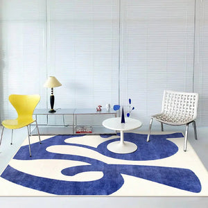 Large Abstract Living Room Carpet Rieworkes