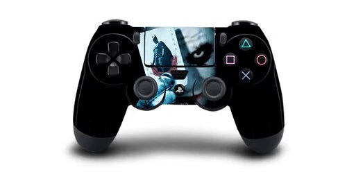 1pc The Joker and Batman Superman PS4 Skin Sticker Decal For Sony PS4 Playstation 4 Controller Rieworkes