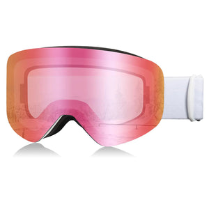 RIGWARL Ski Goggles Women Men 100% UV Protection Anti Fog Snow Goggles OTG Helmet Compatible Snowboard Goggles for Adult Mimarta