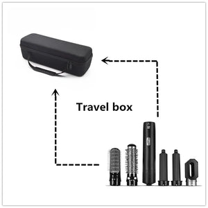 Professional 5-in-1 Hot Air Brush: Electric Hair Styling Tool Set Rieworkes