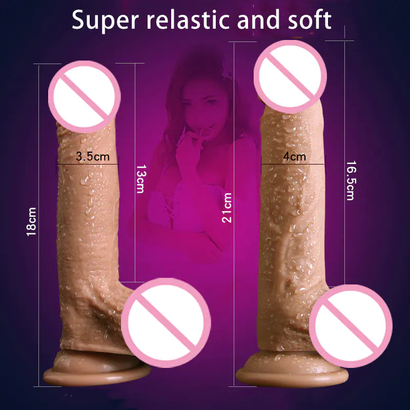 Vibrating Realistic Dildo for Women's Pleasure Toys Mimarta