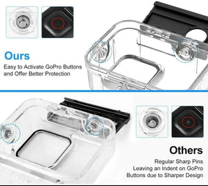 For GoPro Hero 11 10 9 Black Underwater Waterproof Housing Case Diving Protect Rieworkes