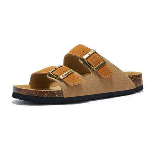 Flat Non-slip Cork Slippers For Men And Women Rieworkes
