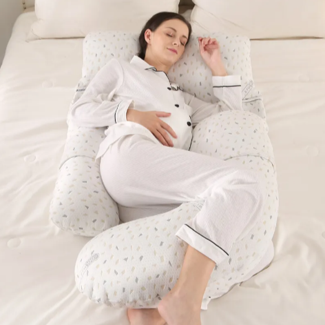 U-Shaped Pregnancy &amp; Lumbar Support Pillow Mimarta
