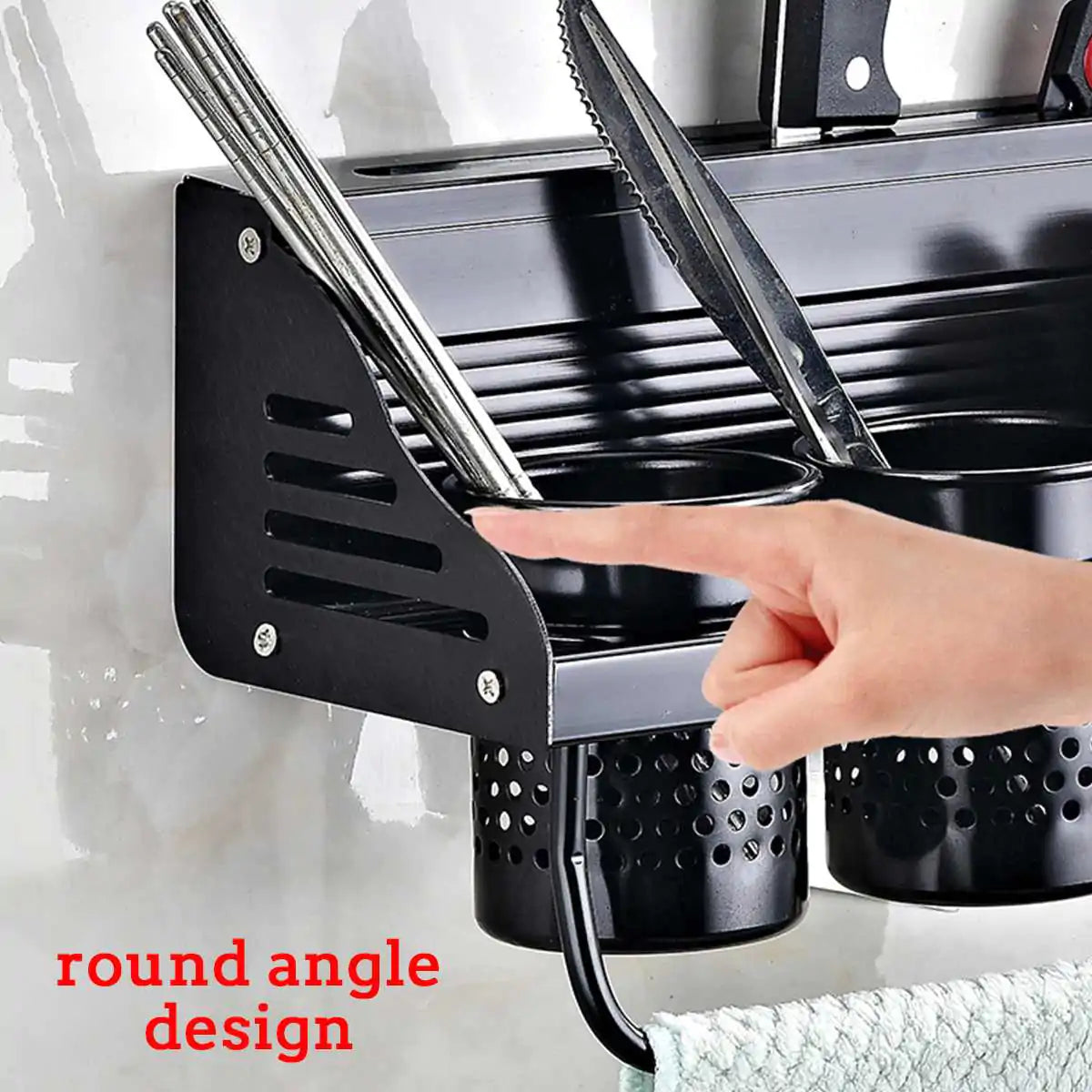 Kitchen Spice Hanging Shelf Rieworkes